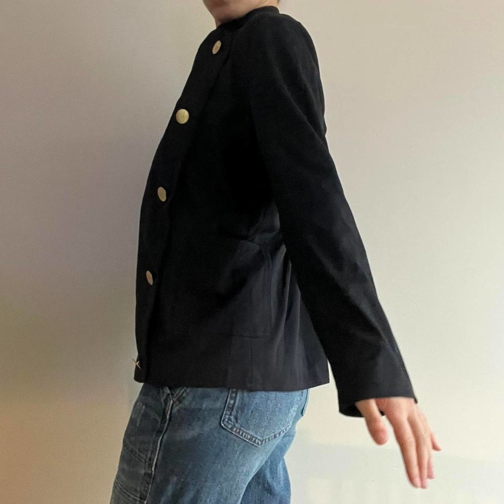 Black steampunk blazer Love tree Size medium - Picture 3 of 4